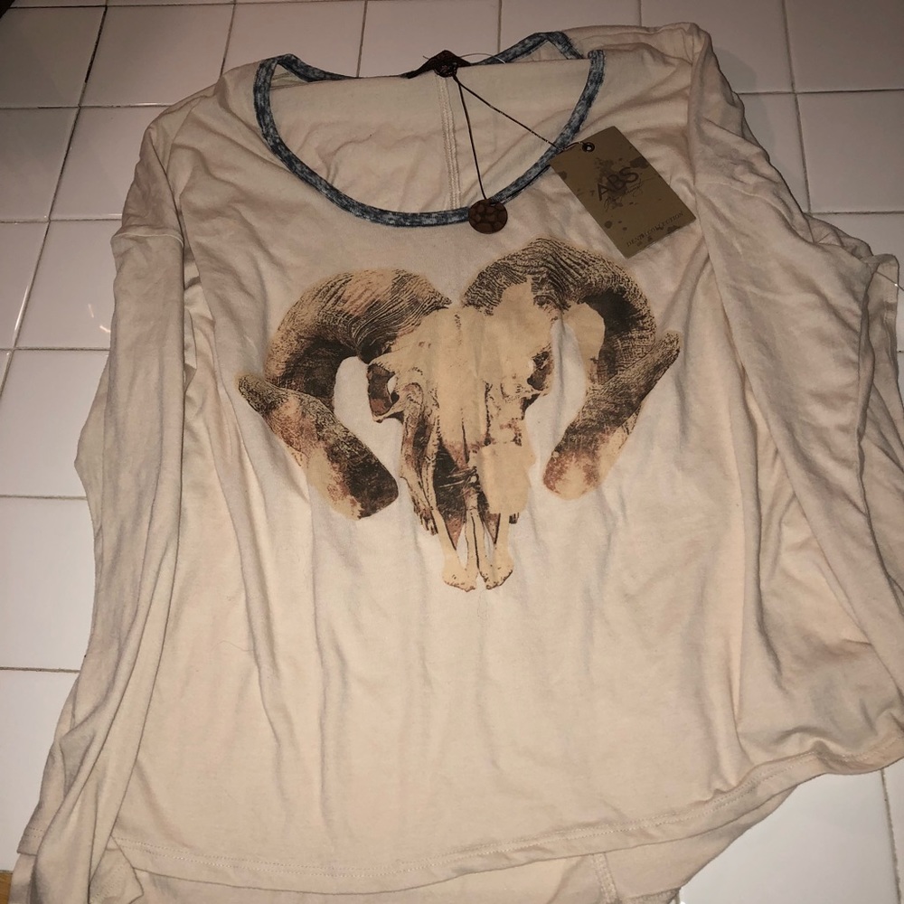 ABS lightweight long sleeve top